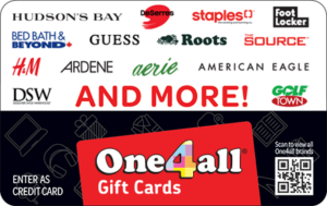 one 4 all gift card balance check